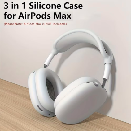 3 in 1 Soft Silicone Air pods Max