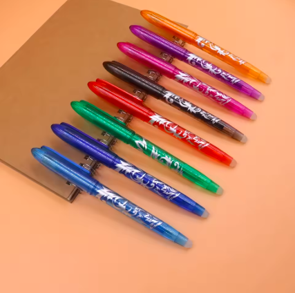 8 Multi-Color Erasable Gel Pen 0.5mm Tip Painting