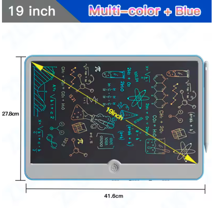 19inch LCD Writing Board, Art Writing Painting Children Tools, Educational board