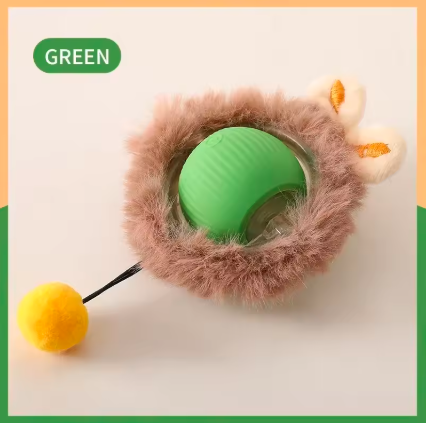 Cat Interactive Ball Toys Automatic Rolling Ball