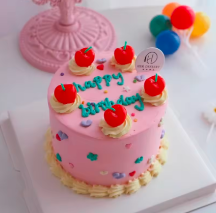 Cherry Birthday Cake Candle Cherry Fruit Candle