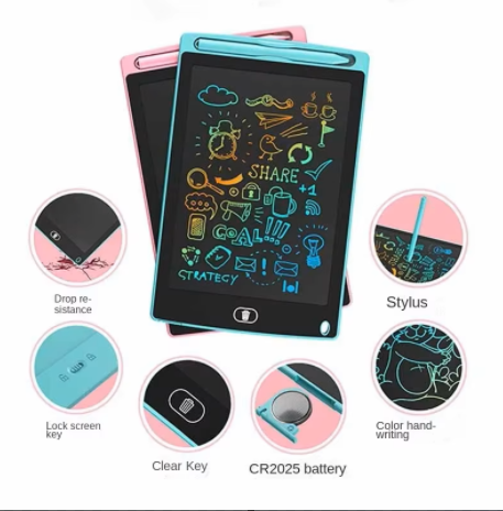 10/12/inch LCD Writing Tablet Drawing Board Kids